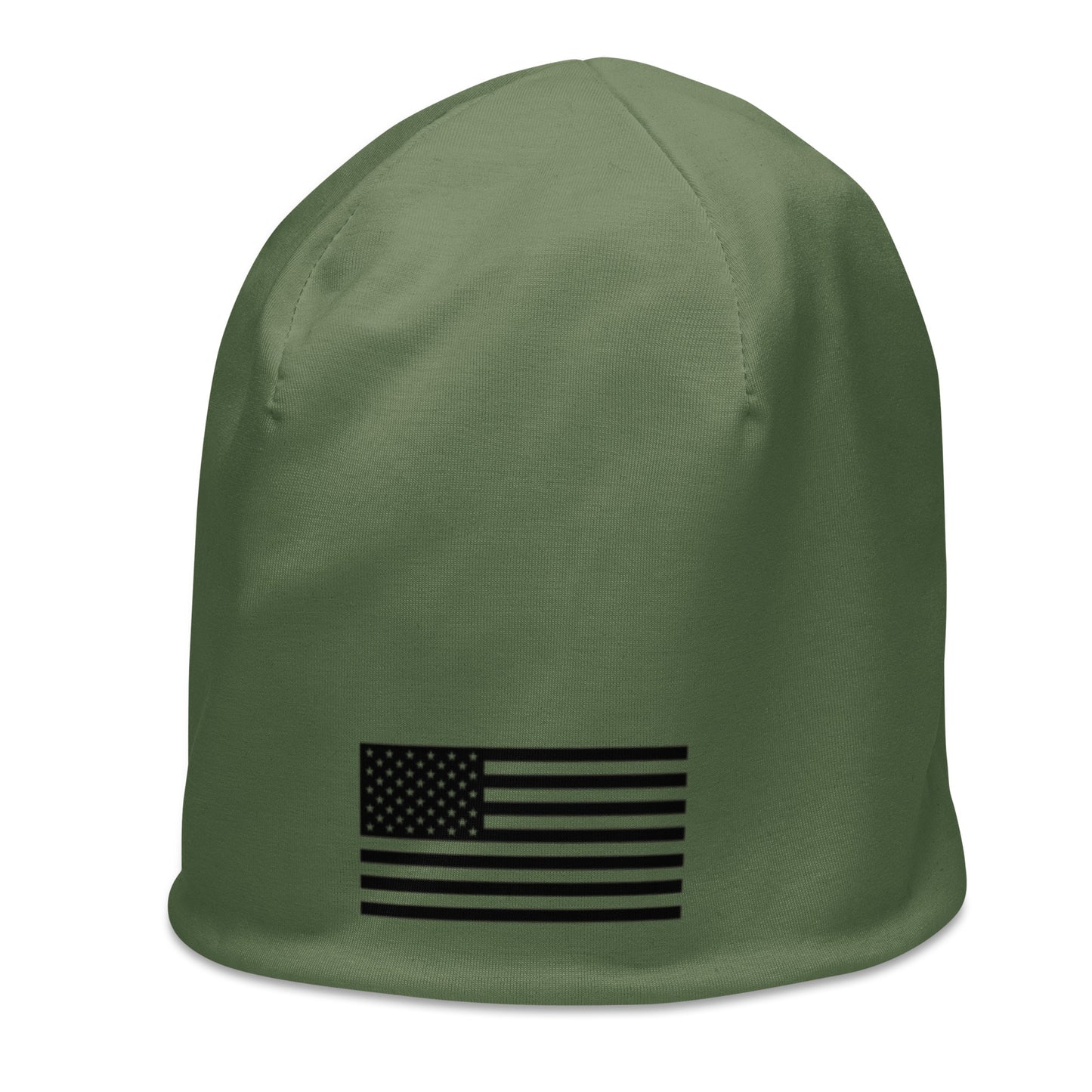 DTH American Flag Camo Green Beanie