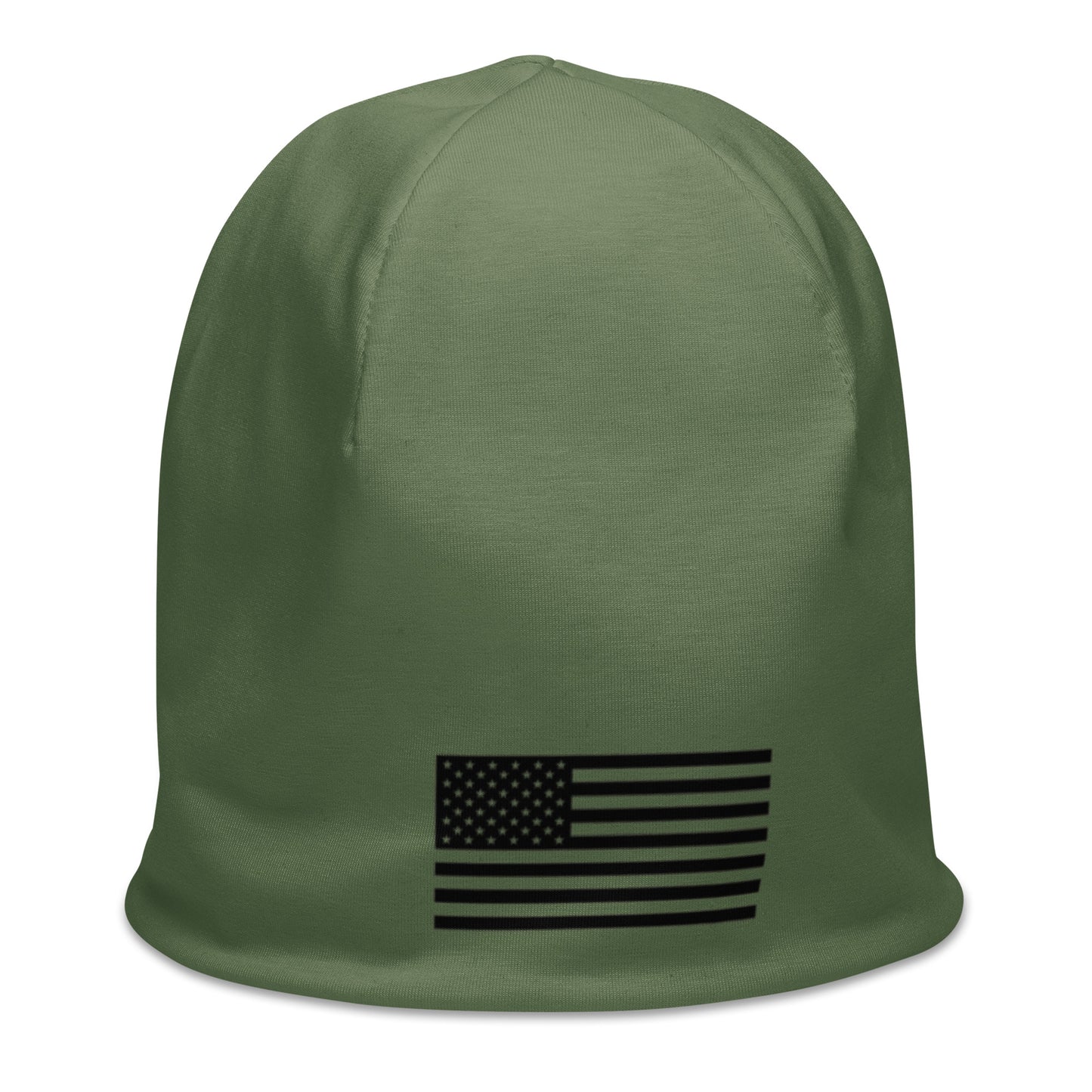 DTH American Flag Camo Green Beanie