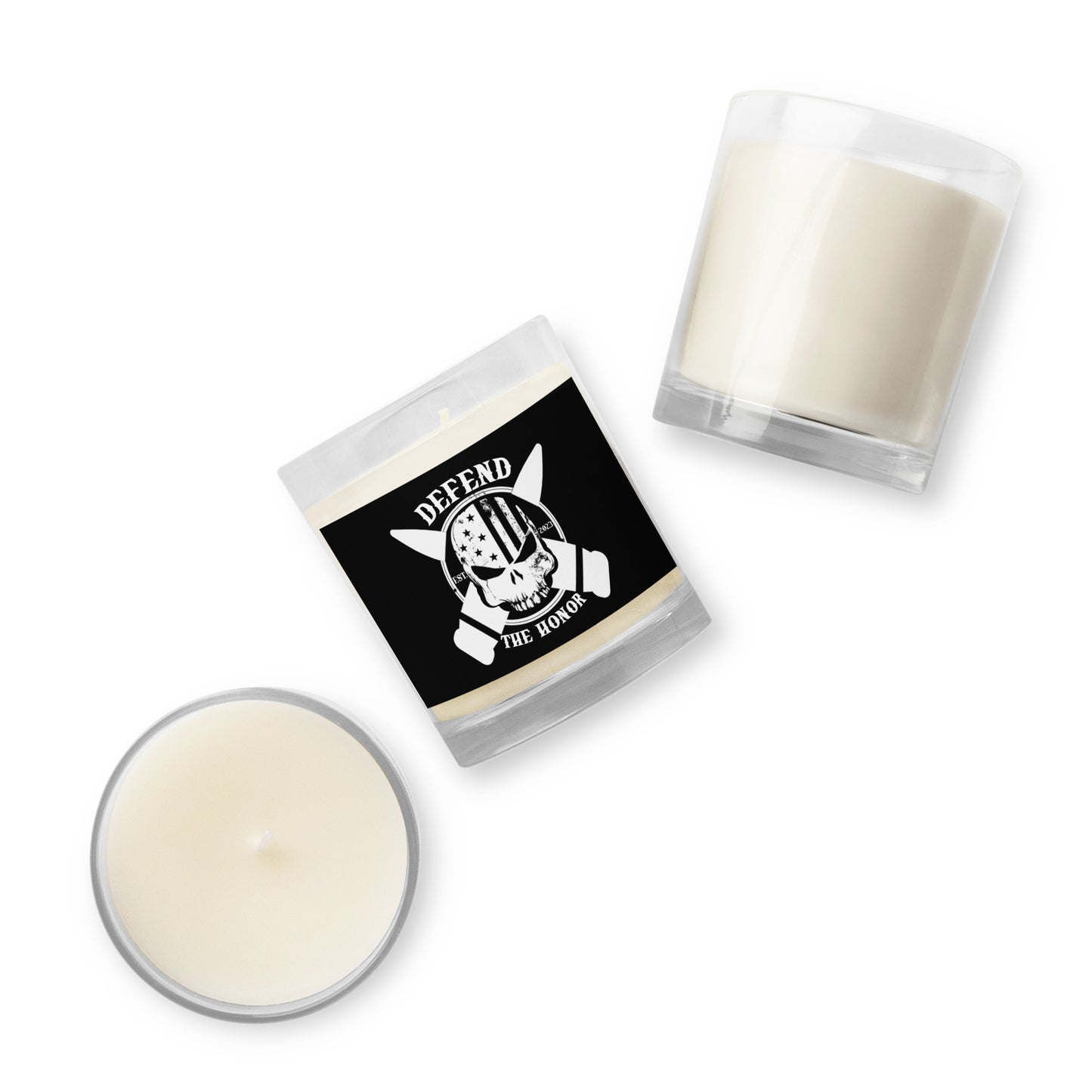 DTH soy wax candle