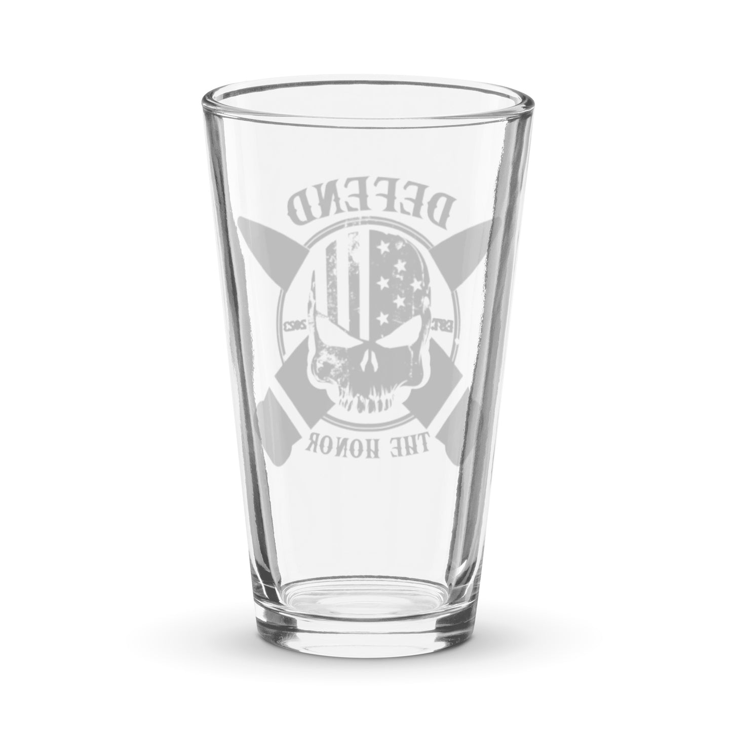 DTH pint glass