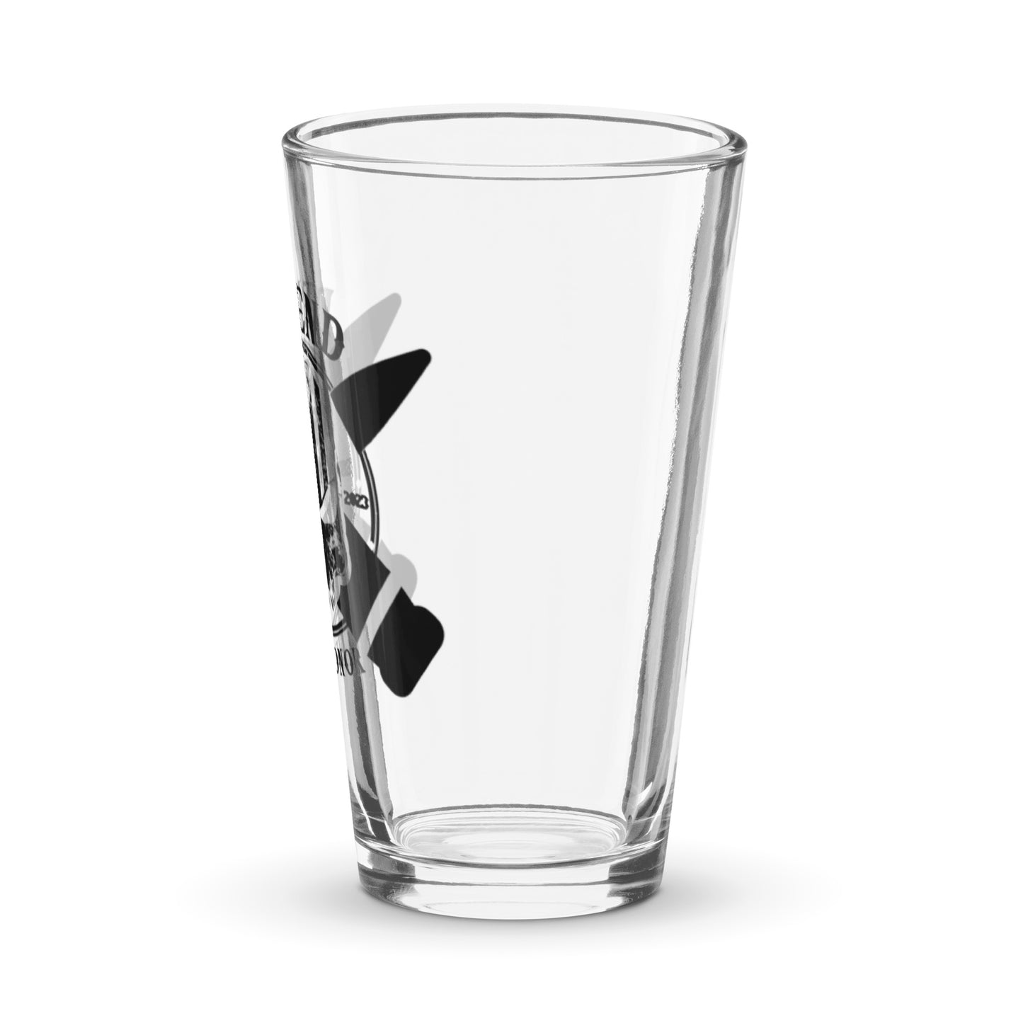 DTH pint glass